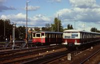 S-Bahnhof Berlin-Wannsee, Datum: 16.09.1990, ArchivNr. 18.179